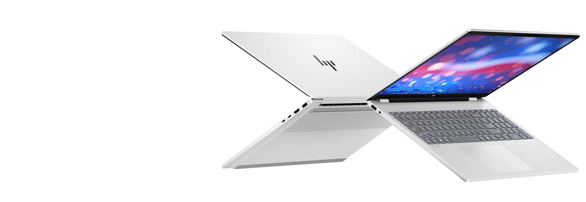 image of two flying laptops with screencap of celebrative 4th of July