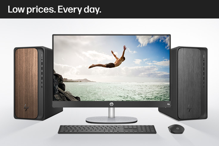image of desktops and AIO