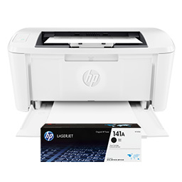 hp laser printer and toner pack