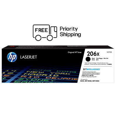 HP toner and priority shipping icon