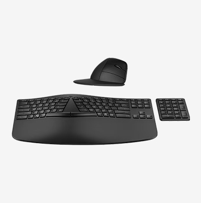 ergonomic mouse and keyboard bundle