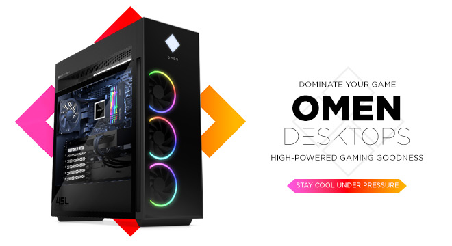 omen desktop, high-powered gaming goodness