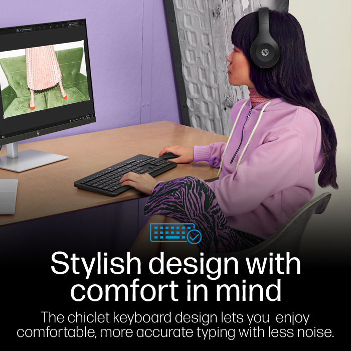 Stylish design with comfort in mind