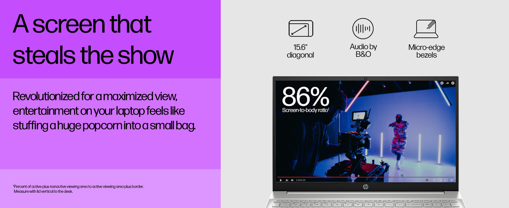 A screen to steal the show