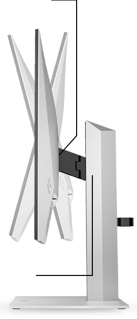 Monitor side view angles