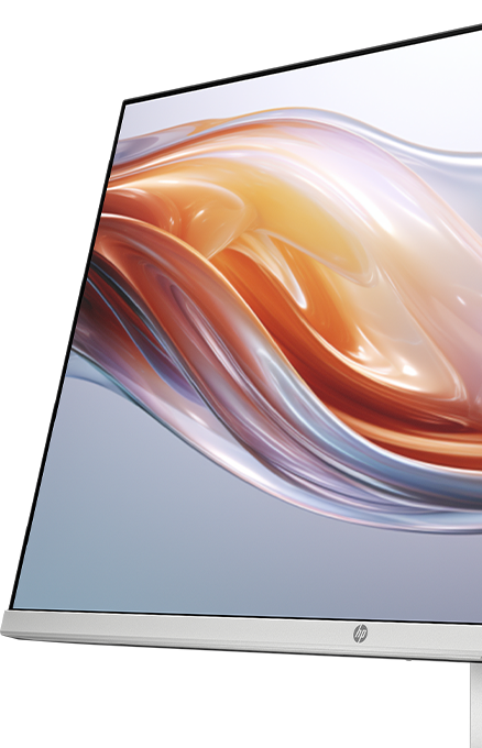 HP monitor right side view