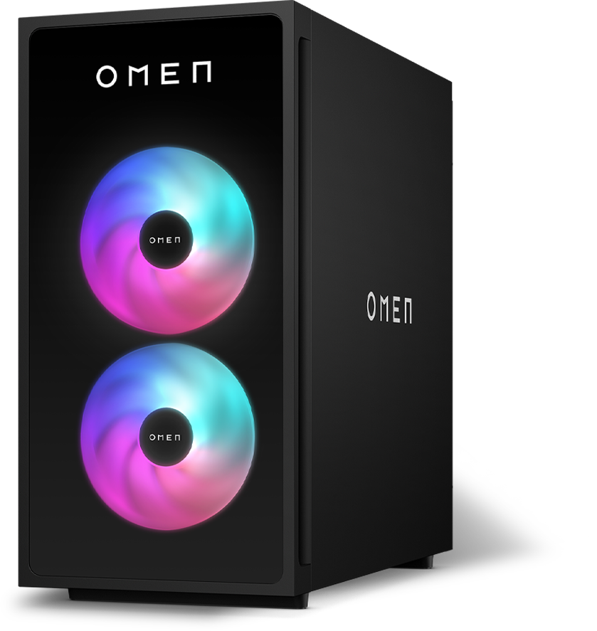 OMEN 35L Gaming Desktop PC Intel black glass version