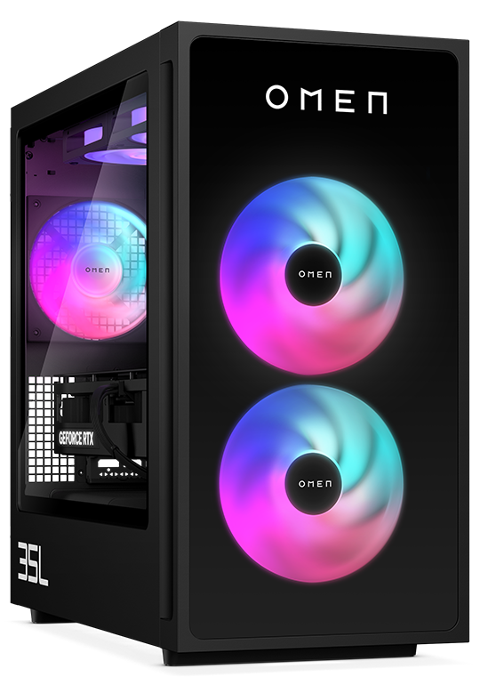 Omen 35L with customization components