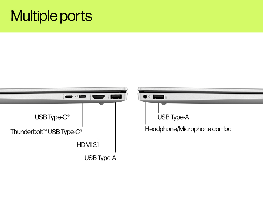 Multiple ports