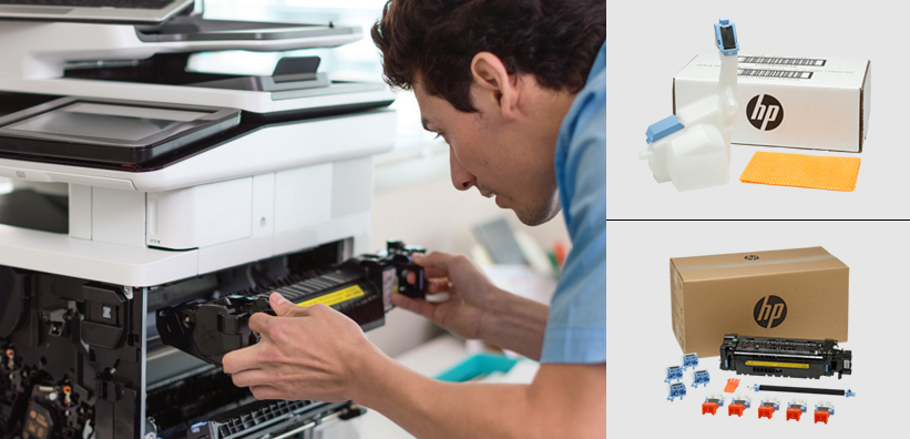 LaserJet printer maintenance kits